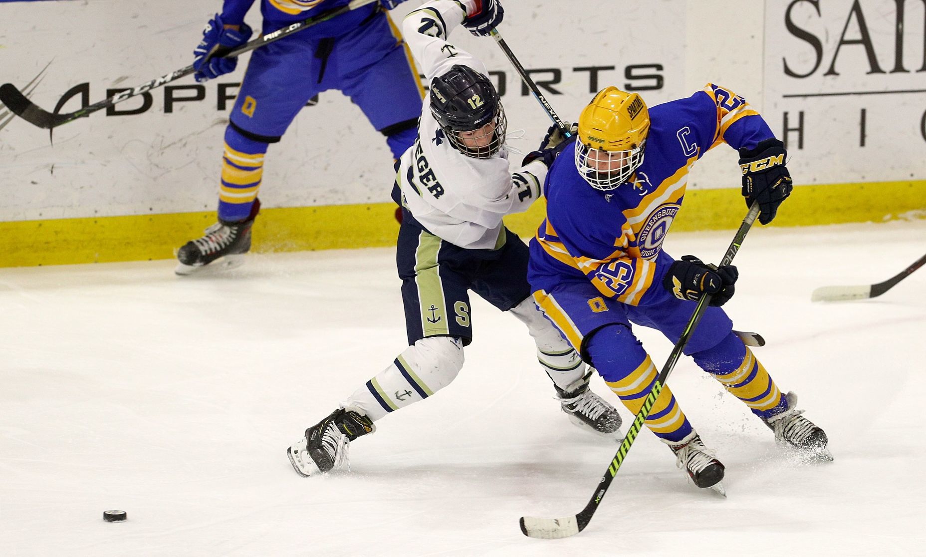 NYSPHSAA HOCKEY FINAL: Queensbury vs Skaneateles